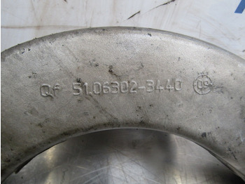 Engine and parts for Truck MAN TGM 340 DO836 WATER HOUSIG PIPE P/NO 51-06302-3440: picture 2