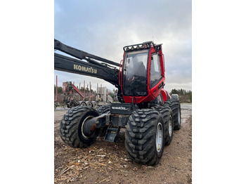 Forestry harvester KOMATSU