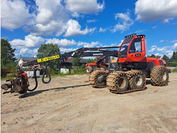 Forestry harvester KOMATSU