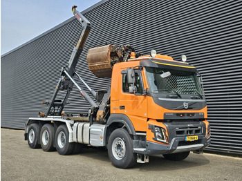 Hook lift truck, Crane truck Volvo FMX 460 8x4-4 / HIAB Z CRANE + HOOKLIFT: picture 5