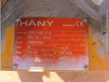 Concrete equipment Hany HPU710: picture 5 Concrete equipment Hany HPU710: picture 5