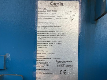 Articulated boom Genie S85: picture 5