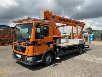 Truck with aerial platform MAN TGL 8.180
