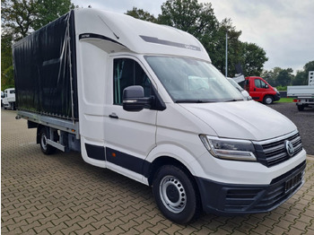 Curtain side van Volkswagen Crafter 35 Pritsche Schlafkabine LED TEMPOMAT: picture 3