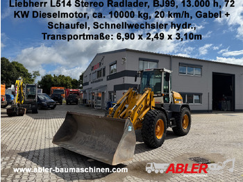 Wheel loader LIEBHERR L 514 Stereo