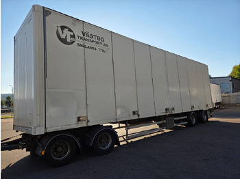 Closed box trailer EKERI