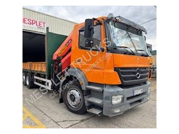Dropside/ Flatbed truck Mercedes Axor 2533: picture 2