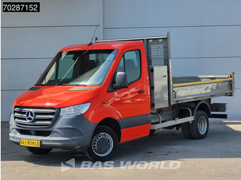Tipper van Mercedes-Benz Sprinter 514 CDI Kipper met Kist Dubbellucht 3,5t Trekhaak Airco Cruise Euro6 Tipper Benne Kieper 2m3 Airco Trekhaak Cruise control: picture 3