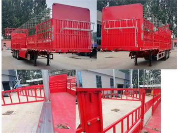 New Dropside/ Flatbed semi-trailer XCMG Official XLYZ9400CCYE  Fence Cargo Semi Trailer: picture 5