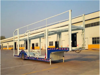 Autotransporter semi-trailer XCMG official multi-axle hydraulic truck trailer flatbed car transporter trailer for sale: picture 4