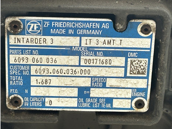 Gearbox for Truck 12AS2131 TD WITH INTARDER   DAF XF 106: picture 4