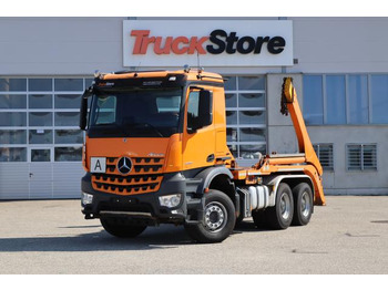 Skip loader truck MERCEDES-BENZ Arocs
