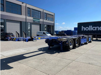 Container transporter/ Swap body semi-trailer Broshuis 2Connect 2AKCC / 4 Axles / 3x Steering Axle / 2x Lift Axle: picture 4
