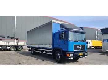 Curtain side truck MAN 18.272 Erhel Hydris Lift + Dakspoiler: picture 3