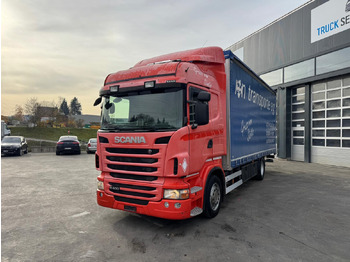 Curtain side truck SCANIA G 400