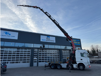 Crane truck SCANIA R480 8x4 Fassi 660 SZM/Pritsche: picture 3