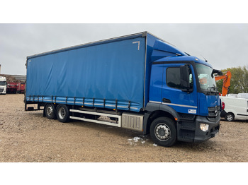 Curtain side truck MERCEDES-BENZ Antos