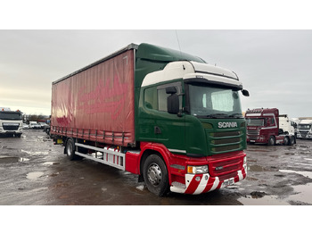 Curtain side truck SCANIA G 320