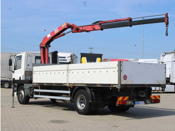 Dropside/ Flatbed truck, Crane truck DAF CF 240, CRANE HMF 953 K2, PNEU 80%: picture 4