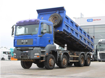 MAN TGA 41.480, 8X6, THREE SIDED, EURO 3, RETARDER, 17m³ leasing MAN TGA 41.480, 8X6, THREE SIDED, EURO 3, RETARDER, 17m³: picture 1