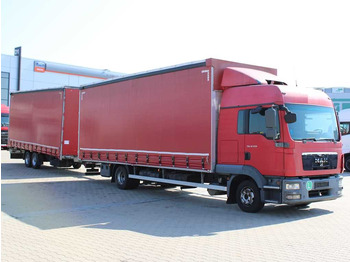 Curtain side truck MAN TGL 12.250 4X2 BL, EURO 5, TRANSIT SET + Moslein: picture 2