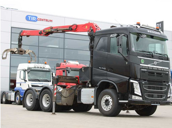 Logging truck, Crane truck Volvo FH 540, 6X4, VEB+, Crane EPSILON Q170Z96: picture 2
