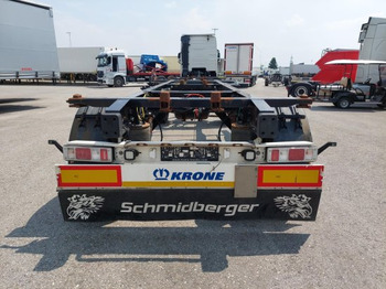 Container transporter/ Swap body trailer Krone AZ 18, Standard-Lafette Krone-Achsen,: picture 3 Container transporter/ Swap body trailer Krone AZ 18, Standard-Lafette Krone-Achsen,: picture 3