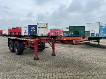Container transporter/ Swap body semi-trailer Burg 20 ft skelet: picture 3