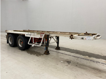 Container transporter/ Swap body semi-trailer Flandria Skelet 20 ft: picture 3