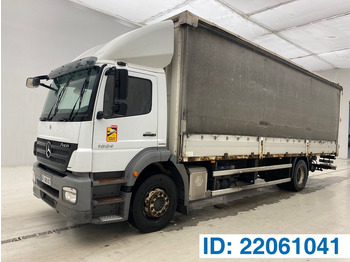 Curtain side truck MERCEDES-BENZ Axor 1824