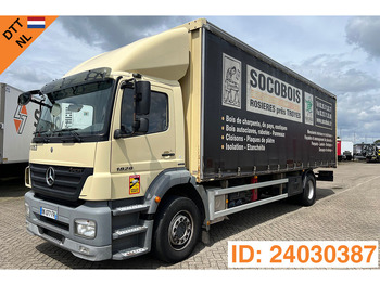 Curtain side truck MERCEDES-BENZ Axor 1828