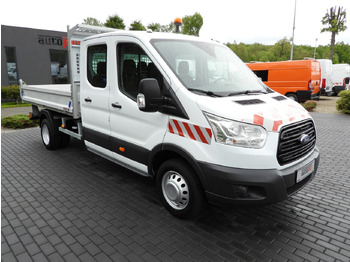 Tipper van FORD TRANSIT TIPPER DOUBLE CABIN DOKA 6 SEATS CRUISE CONTROL AIR CONDITIONING TWIN WHEELS  170HP: picture 4