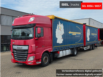 Curtain side truck DAF XF