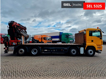 Crane truck MAN TGS 35.480 8X4H-6 BL / Intarder / FASSI F560: picture 4
