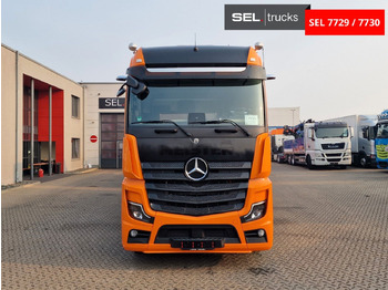 Curtain side truck Mercedes-Benz Actros 2548 / Retarder / Euro 6E / Aluklappen: picture 2