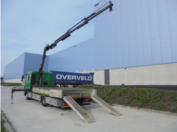 Dropside/ Flatbed truck, Crane truck MAN TGL 12.220: picture 3
