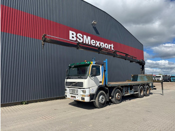Dropside/ Flatbed truck, Crane truck Volvo FM 12.380 + HIAB 166 DS - 4 DUO: picture 5