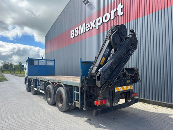 Dropside/ Flatbed truck, Crane truck Volvo FM 12.380 + HIAB 166 DS - 4 DUO: picture 4
