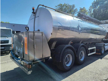 Tanker semi-trailer for transportation of milk MAISONNEUVE INSULATED INOX TANK 25000 L - 1 COMP - PUMP: picture 4