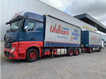 Curtain side truck MERCEDES-BENZ Actros 2548