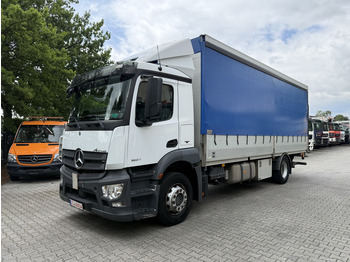Curtain side truck MERCEDES-BENZ Antos 1827