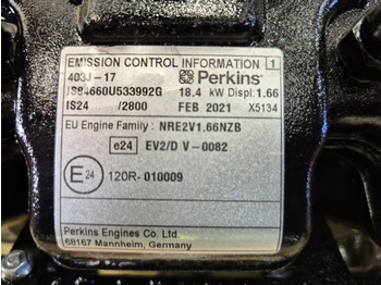 New Engine for Construction machinery Perkins 403J-17 Engine (JCB Plant): picture 2 New Engine for Construction machinery Perkins 403J-17 Engine (JCB Plant): picture 2