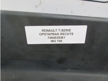 Cab and interior for Truck Renault 7484539361//7484539404 OPSTAPBAK T 460 EURO 6 RECHTS EN LINKS: picture 3