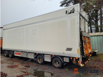Refrigerator trailer Släp / kylsläp HFR med SKAB dubbelplan skåp 4 axligt: picture 3
