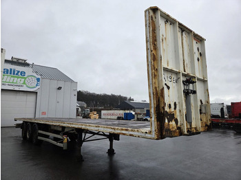 Dropside/ Flatbed semi-trailer FRUEHAUF