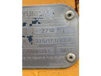 Excavator 2017 Hyundai R25Z-9AK: picture 5