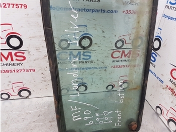 Window and parts for Farm tractor Landini Massey Ferguson 600 Series 690 Cab Knee Glass Lhs Rhs Tg1250, Tg1251: picture 3