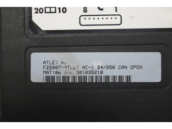 ECU for Material handling equipment Atlet FZ2007 | Rijregeling Drive controller ZAPI AC1 FZ2007 24/250A can open sn.: picture 2 ECU for Material handling equipment Atlet FZ2007 | Rijregeling Drive controller ZAPI AC1 FZ2007 24/250A can open sn.: picture 2