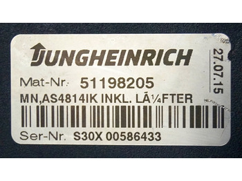 ECU for Material handling equipment Jungheinrich 51159321 | Rij/hef regeling drive/lifting controller AS4814Ik Index: picture 5