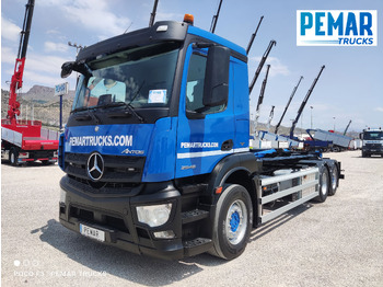 Container transporter/ Swap body truck MERCEDES-BENZ ANTOS 2546 6X2 MULTILIFT: picture 2 Container transporter/ Swap body truck MERCEDES-BENZ ANTOS 2546 6X2 MULTILIFT: picture 2
